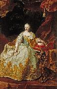 MEYTENS, Martin van Portrait of Maria Theresia of Austria oil painting reproduction